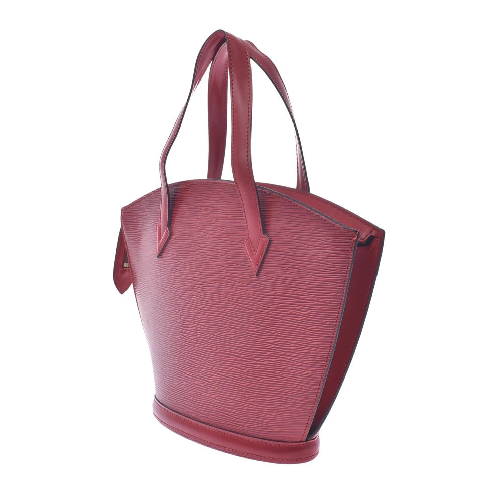 Louis Vuitton Saint Red Jacques Leather Epi Handbag